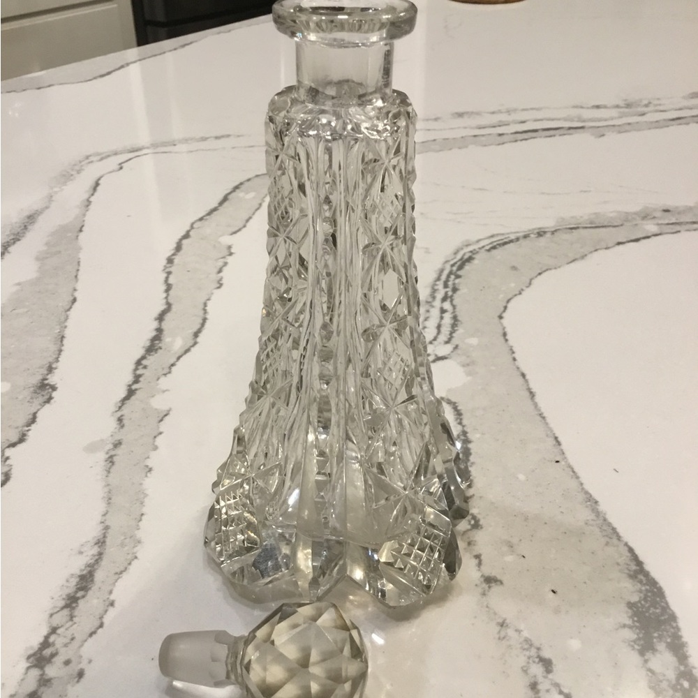 Vintage European Crystals Bottle - Picture 7 of 10